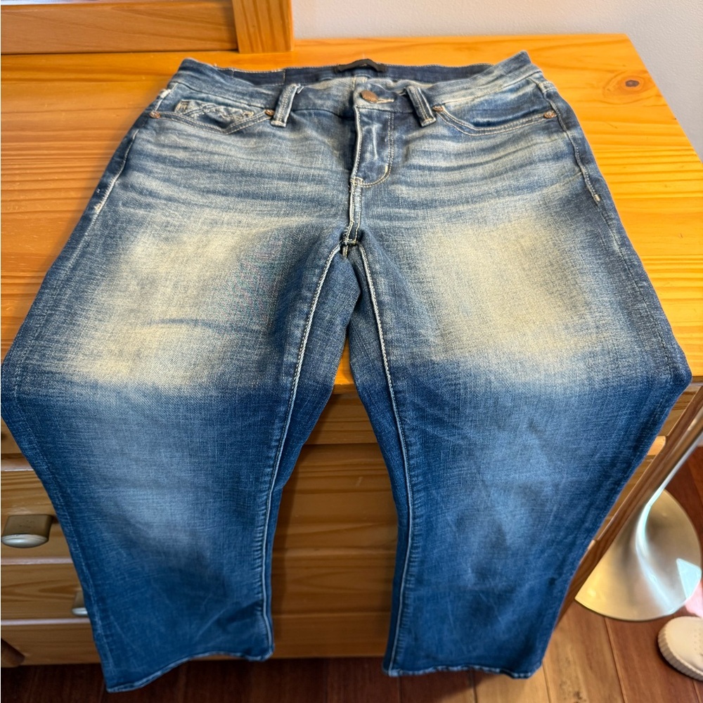 Buckle Black Bootcut Jeans